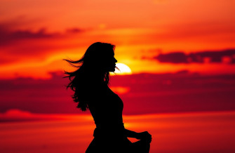Woman Silhouette Wallpaper