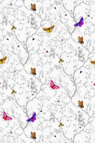 Whimsical Wallpaper For Kids Rooms Butterfly