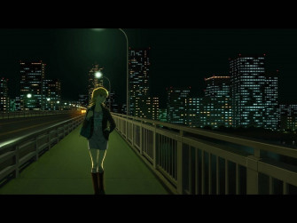 Anime Girl Sad Alone Wallpaper