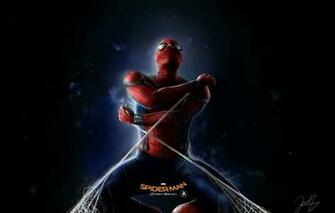 Wallpaper Art Spider Man Homecoming Tom Holland