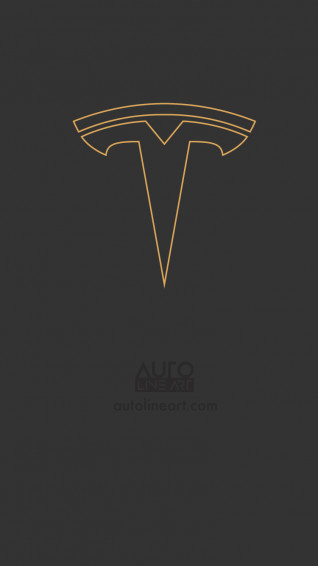 Ahno Banaag On My Saves Tesla Logo Car iPhone