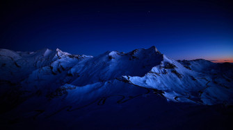 Mountain Night HD Wallpaper