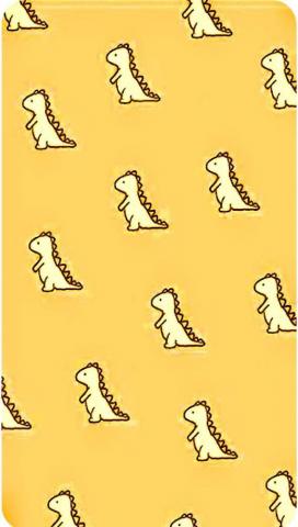 Wallpaper Dinosaur iPhone Pattern Cartoon