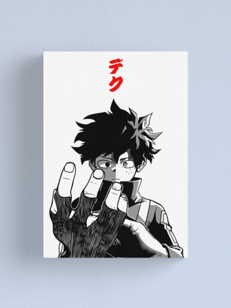 Minimalist Anime Art Strong Super Hero Boy Epic Moment Japanese