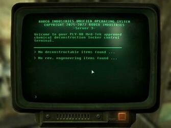 Pin Fallout Terminal