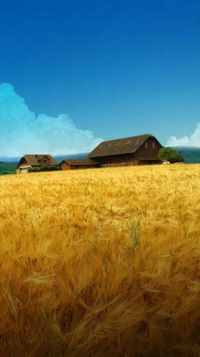 Your Lg G4 HD Farm Scenery Wallpaper