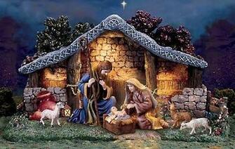 Christmas Nativity Wallpaper