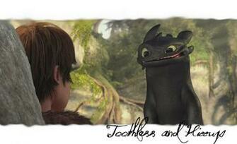Hiccup And Toothless Wallpaper