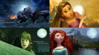 Merida Brave Hiccup Train Your Dragon Rapunzel Tangled