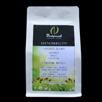 Coffee Beans 250g Background Sustainability Blend Specialty