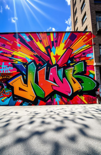 Abstract Graffiti Wallpaper