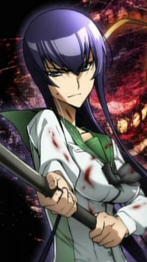 Highschool Of The Dead Gakuen Mokushiroku Saeko Busujima