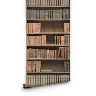 Bookshelf Library Wallpaper Brokers Melbourne Australia