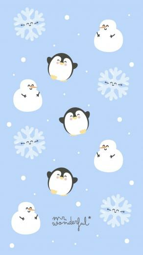 Free download Cute Animal Coloring Pages Winter season Penguin coloring ... Cute Winter Penguin Wallpaper
