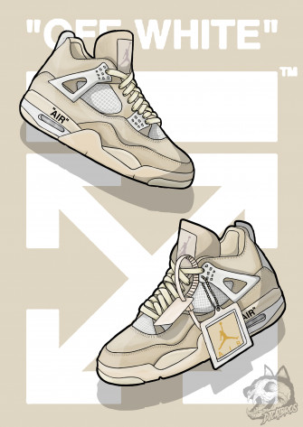 Jordan Off White Wallpaper