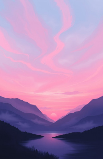 Pink Sky Wallpaper