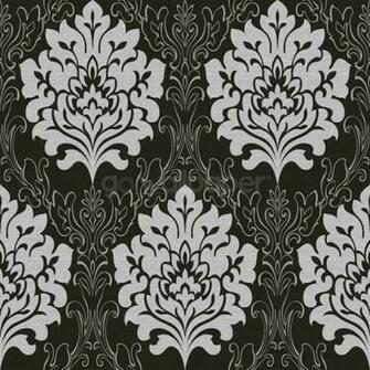 Debona Marrakech Damask Grey Black