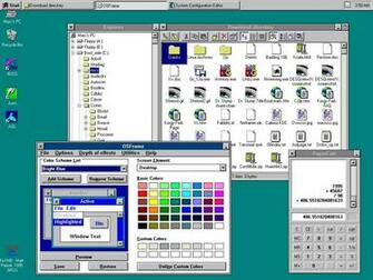 Windows3 X Schemes Featuring Makeover