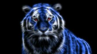 Neon Tiger Wallpaper