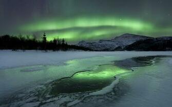 Aurora Borealis Computer Wallpaper Desktop Background