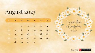Christian Floral Calendar Desktop Wallpaper Entheosweb