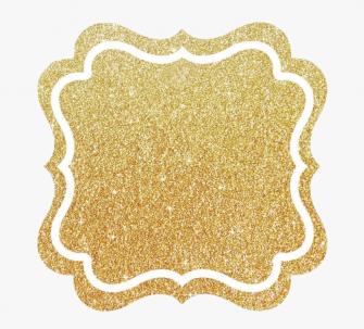 Background Textbox Label Glitter Goldglitter Gold Build A