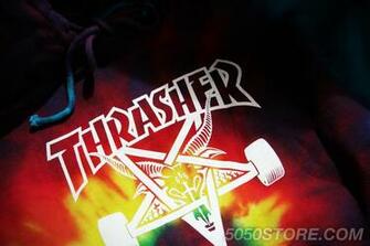 Thrasher Wallpaper Tie Dye For