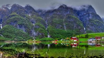 Norwegian Wallpaper Top Background