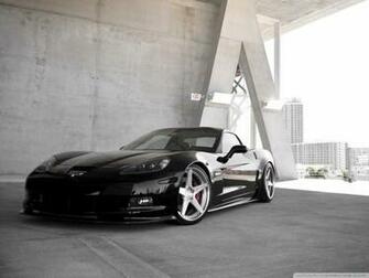 Black Chevrolet Corvette Z06 4k HD Desktop Wallpaper For