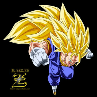 Vegetto Super Saiyan By El Maky Z