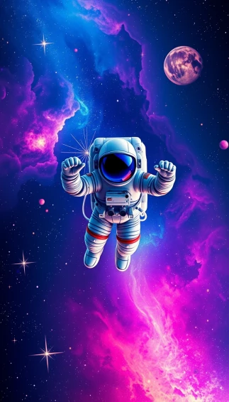 Really Cool Astronaut Wallpaper