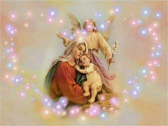 Virgin Mary Background