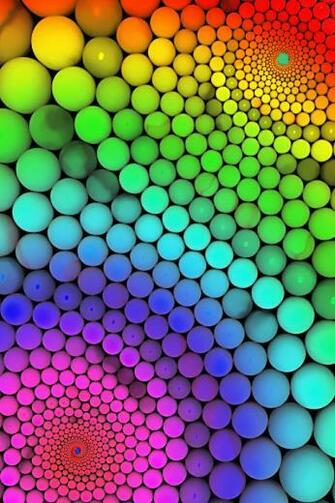 Colorful Whirl iPhone Wallpaper HD