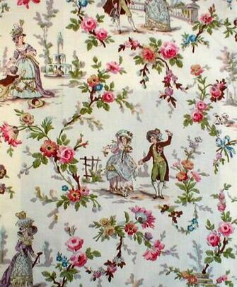 Wallpaper Design From Japan Vintage Toile