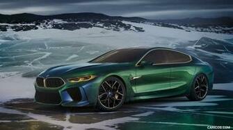 Bmw M8 Gran Coupe Concept Front Three Quarter HD Wallpaper