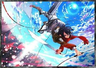 Attack On Titan Shingeki No Kyojin Mikasa Ackerman Dual Blade Sword