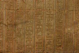 Ancient Egyptian Wallpaper Hieroglyphics