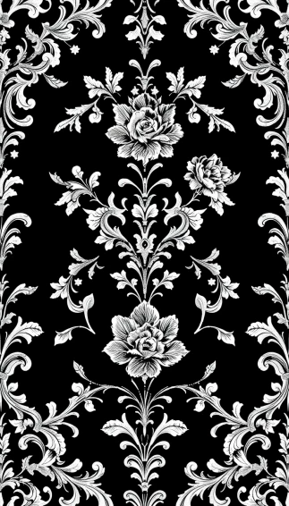 Vintage Black And White Wallpaper