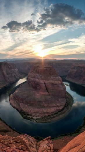 Earth Horseshoe Bend Wallpaper Id