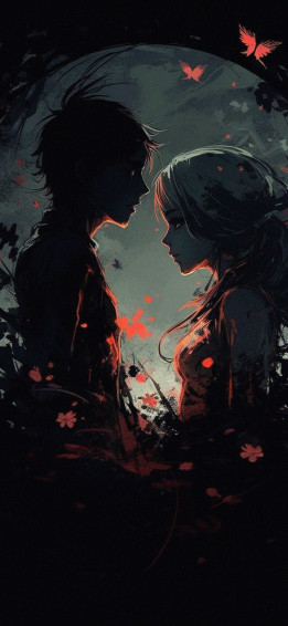 Dark Anime Aesthetic Wallpaper