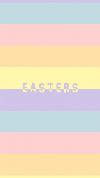 Pastel Easter Top Background A iPhone