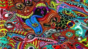 Trippy Shroom Wallpaper