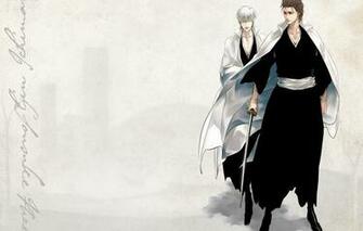 Wallpaper Katana Grey Background Bleach Japanese