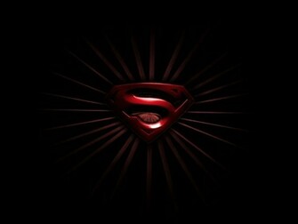 Red Symbol Superman Wallpaper