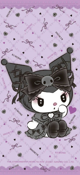 Kuromi Wallpaper Explore More Black Hat Cute My Melody S