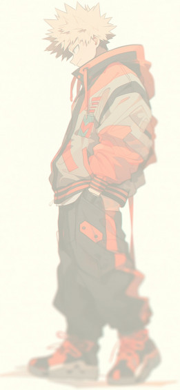 My Hero Academia Bakugo White Wallpaper Mha 4k