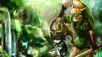 Link Midna Wallpaper By Enigmarez