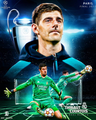 Thibaut Courtois Real Madrid Wallpaper By Jafarjeef