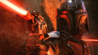The Mandalorian End Credits Artwork Super Enhanced 4k