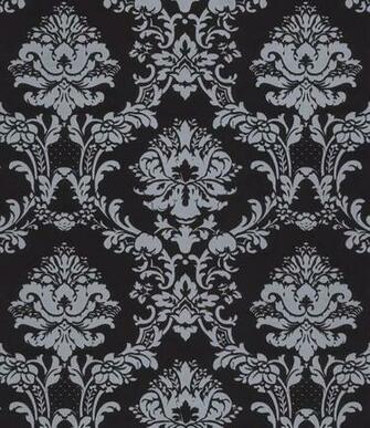 Damask Wallpaper Damasks Victorian Stencil Living Room